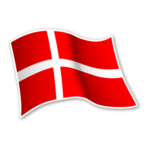GAL 0090  Denmark flag DRU 0060