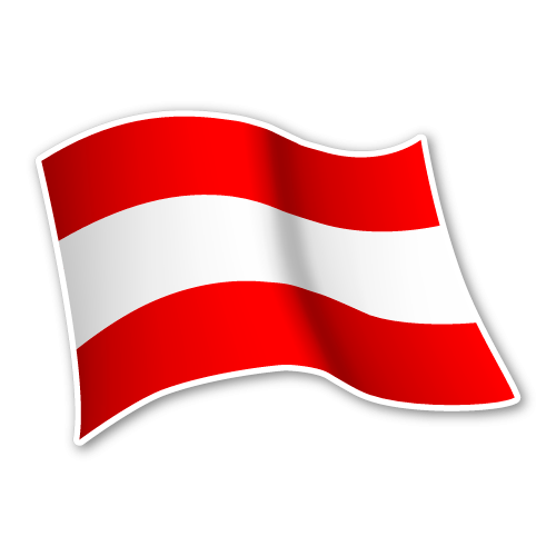 GAL 0091 Austria flag DRU 0075