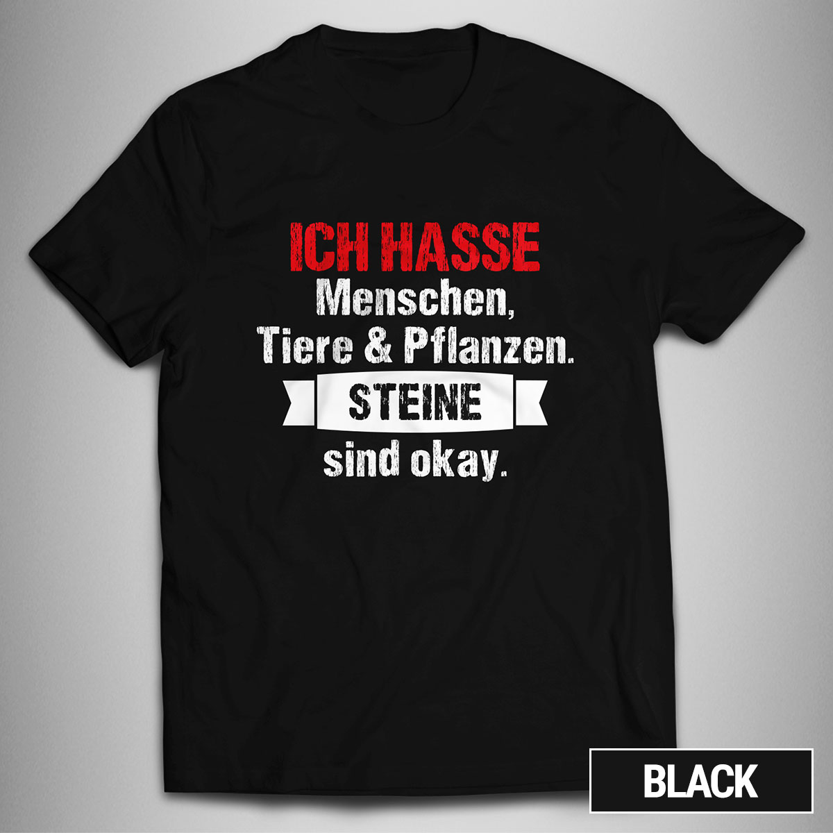 Ich hasse Menschen Tiere Pflanzen TD230 