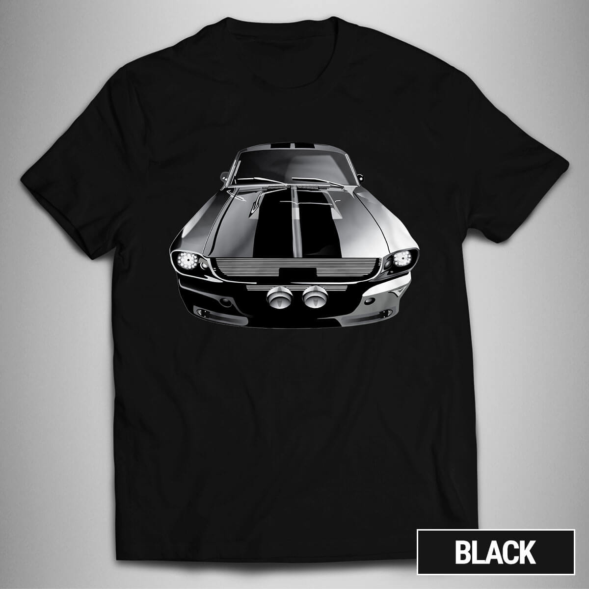 Mustang TSHIRT Ford Muscle Car Auto Herren Racehorse Speed Geschenkidee TD261